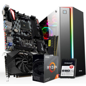 GNC GAMER T-REX RYZEN 5 3600 4.2GHz, MB  X470GTQ, 16 GB 2666MHz, SSD 480GB, GeForce RTX™ 2060 WINDFORCE OC 12G, 500W,METROPOLIS PRO gaming kućište, R