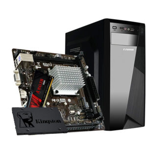 GNC ŠKOLARAC  Win 10 Pro, Intel Cel.Quad Core J4125 up to 2.7GHz, MB BJ4125NHU, RAM 8 GB DDR4 2666 MHz, SSD 480 GB, GNC Kućište + 500W, 2Y